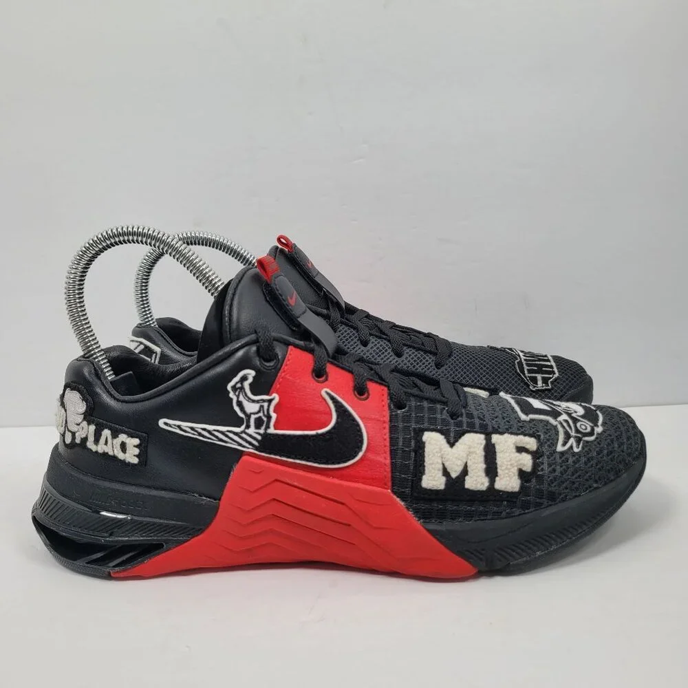 Nike Metcon 8 Matt Fraser Men's Black Red Gym Shoes DO9387-001 US Size 8.5